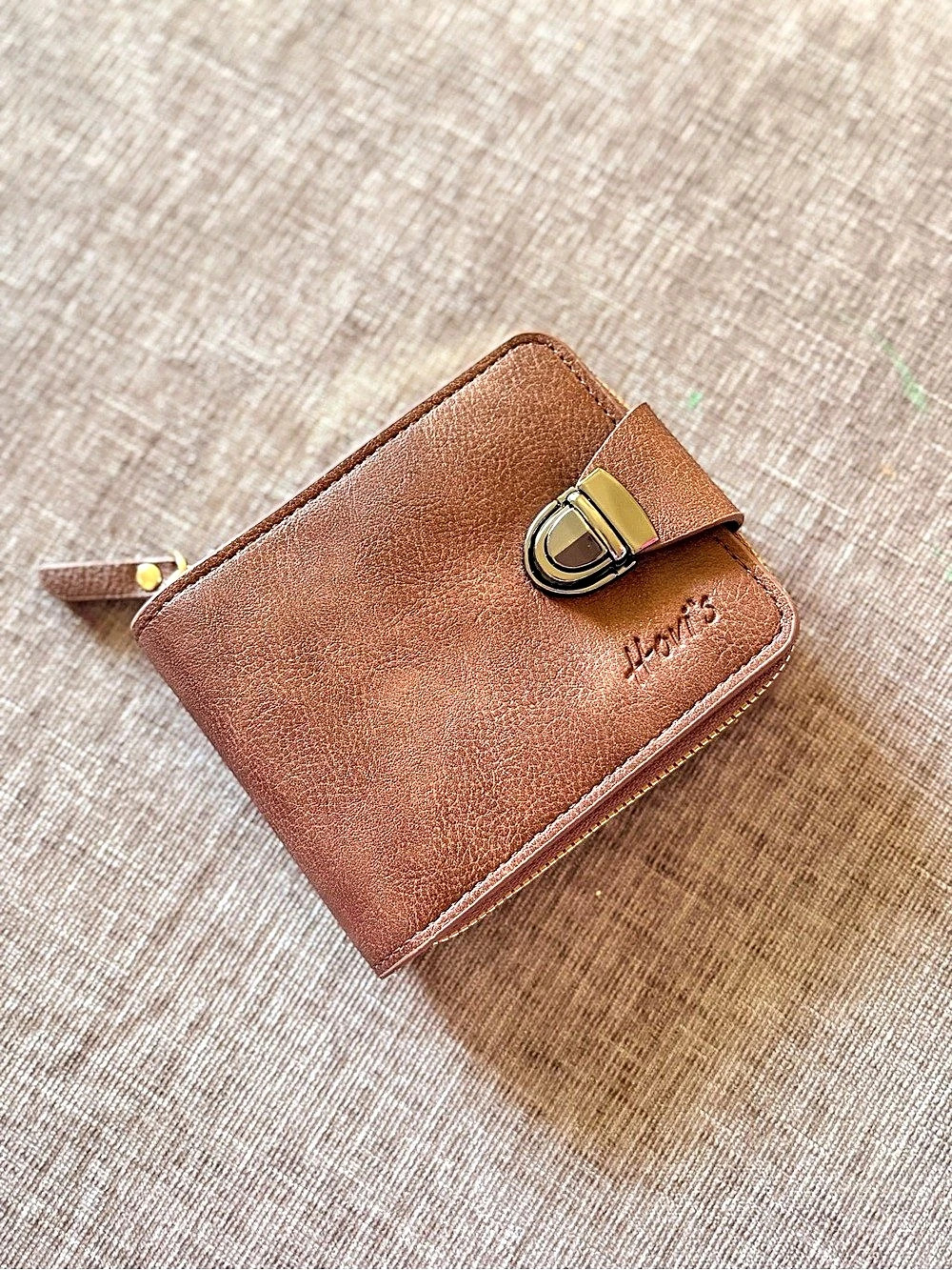 Beautiful brown Zip Around Wallet